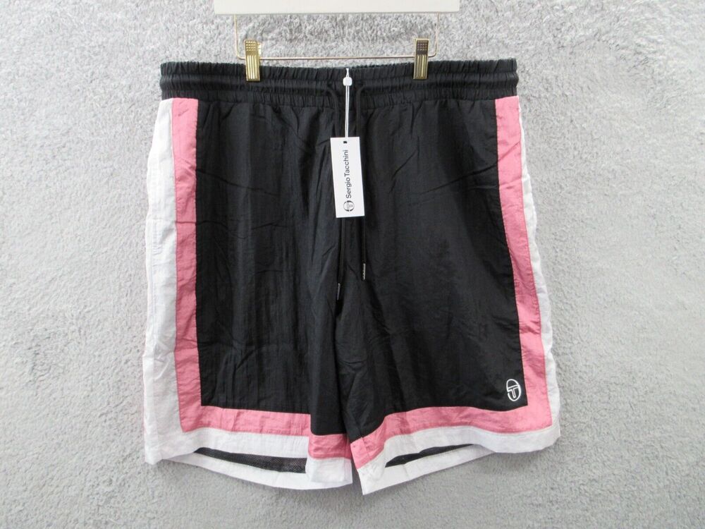 NWT Sergio Tacchini Gandolfo Lined Mesh Shorts Men's XXL